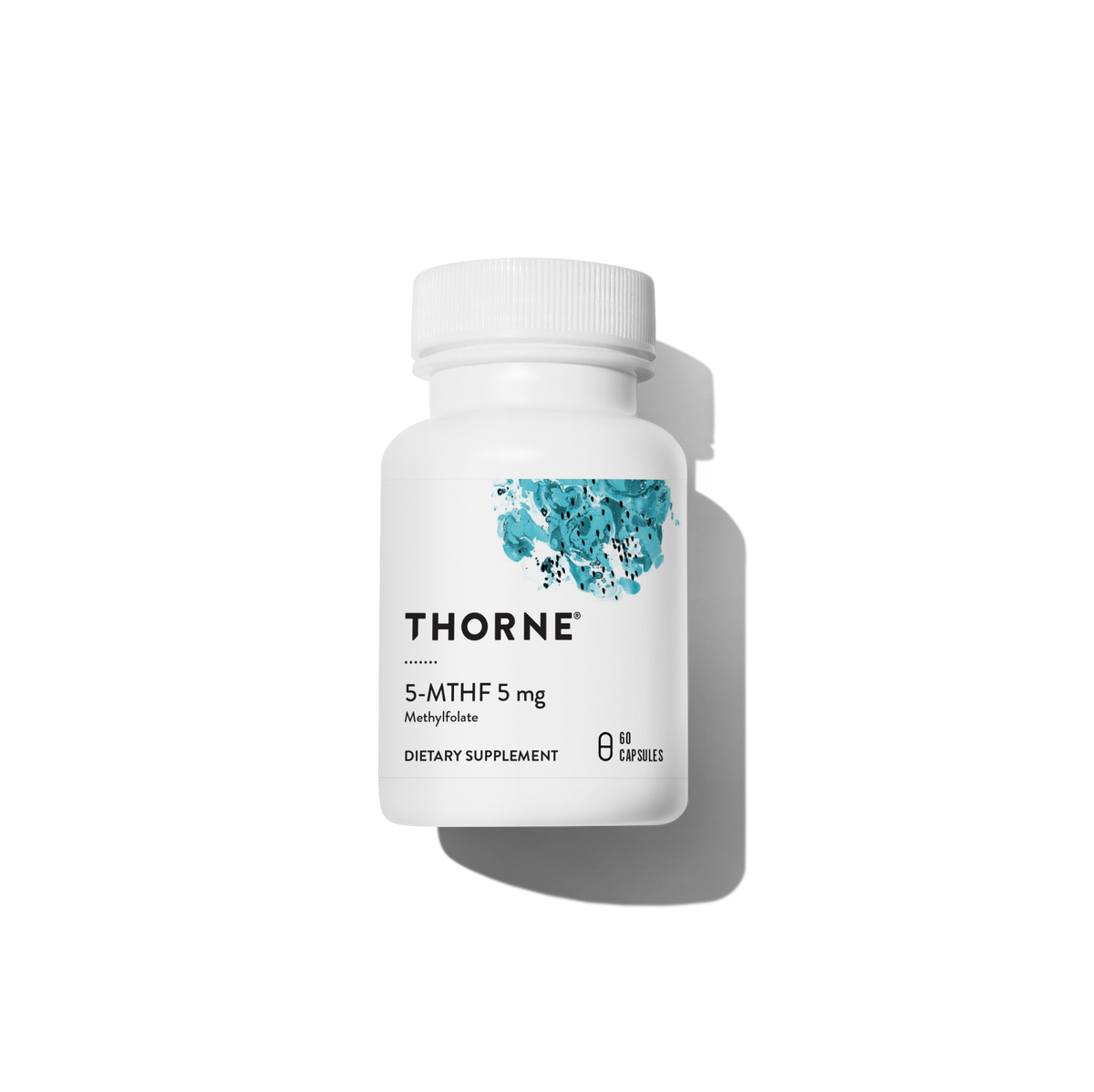 Thorne 5-MTHF (L-5-Methyltetrahydrofolate) – flatlay view