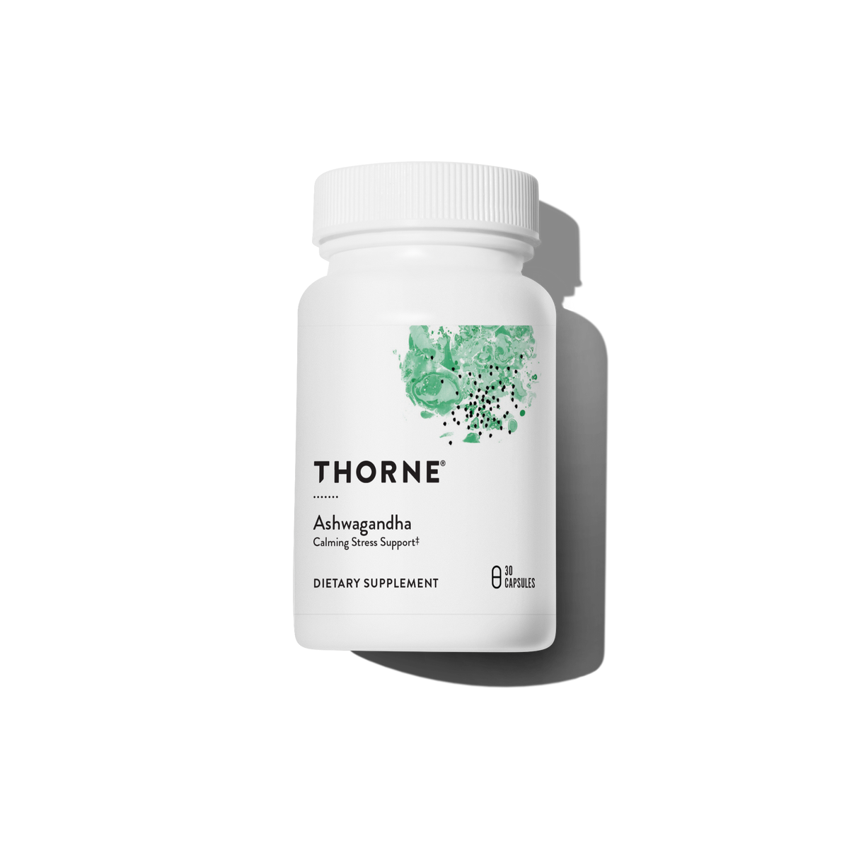 Thorne Ashwagandha – flatlay view