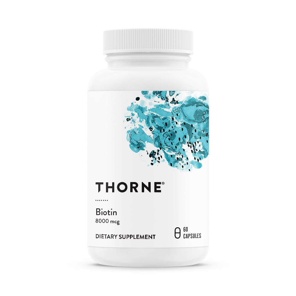 Thorne Biotin – front view