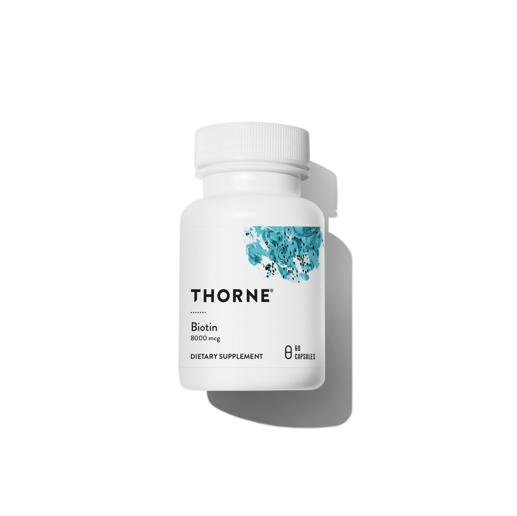 Thorne Biotin – flatlay view