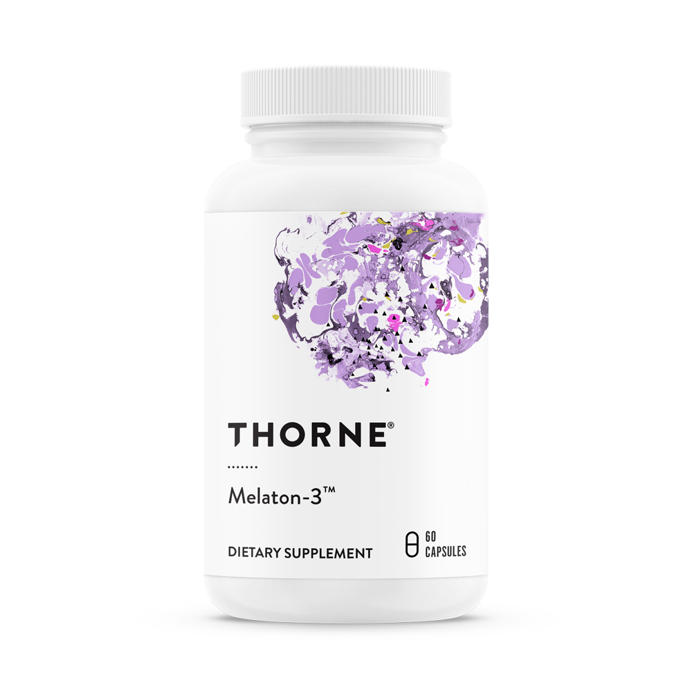 Thorne Melatonin (Melaton-3 & Melaton-5) – front view