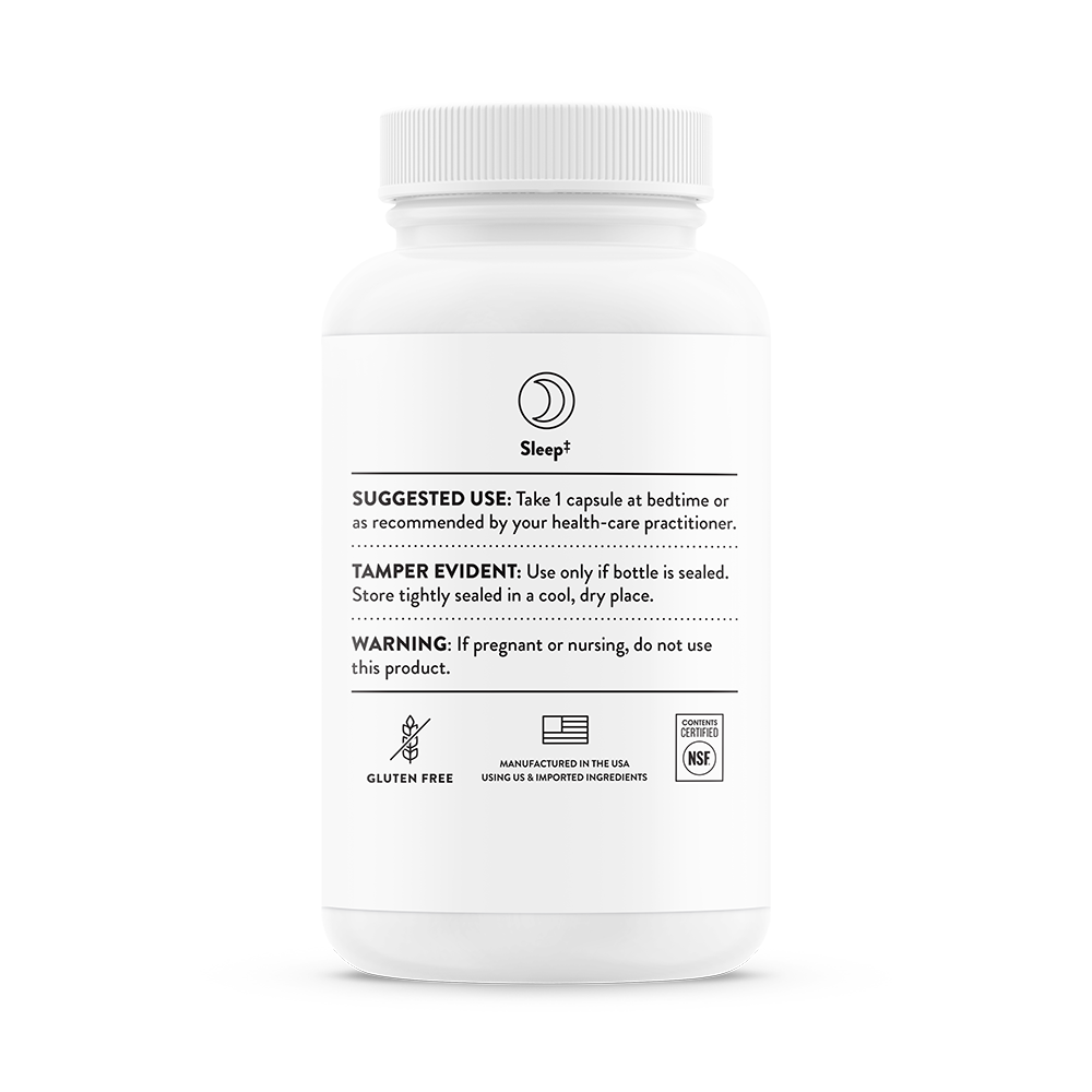 Thorne Melatonin (Melaton-3 & Melaton-5) – side view