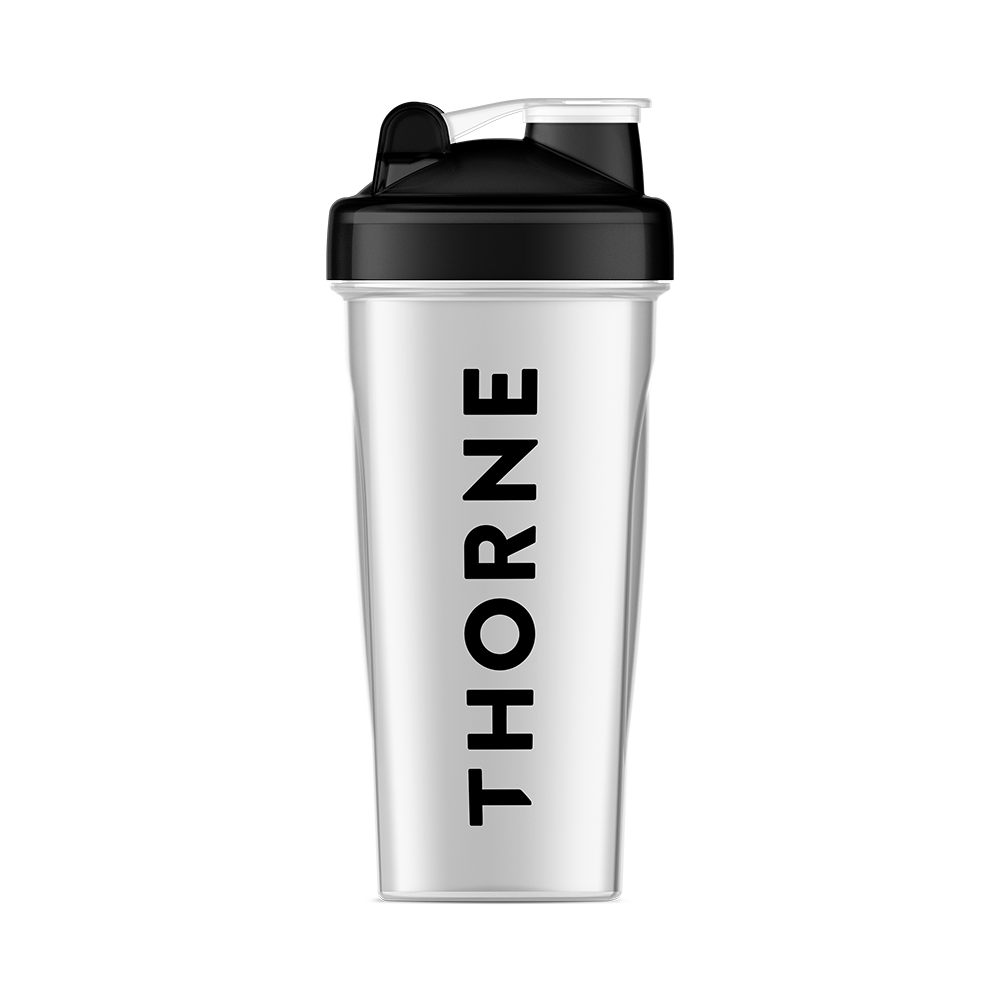 Thorne Shaker Bottle – front view
