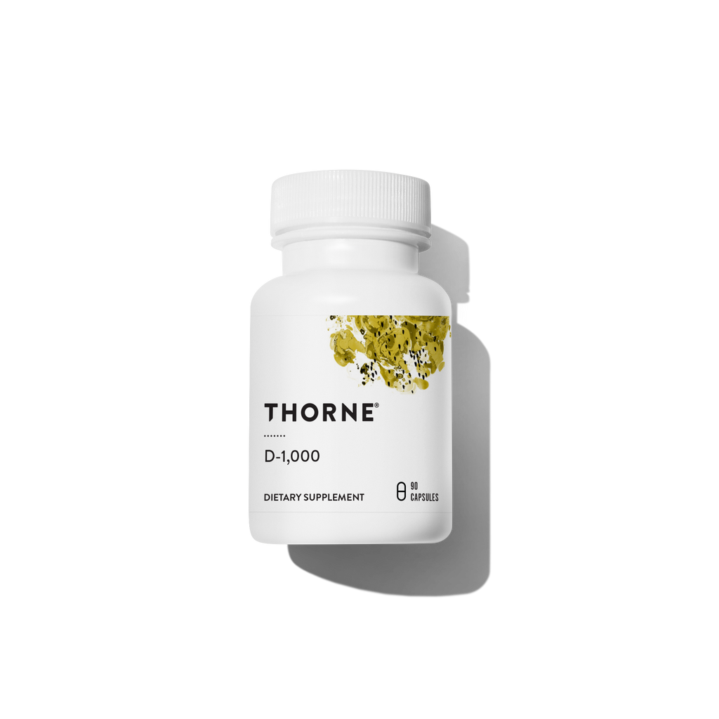 Thorne Vitamin D – flatlay view