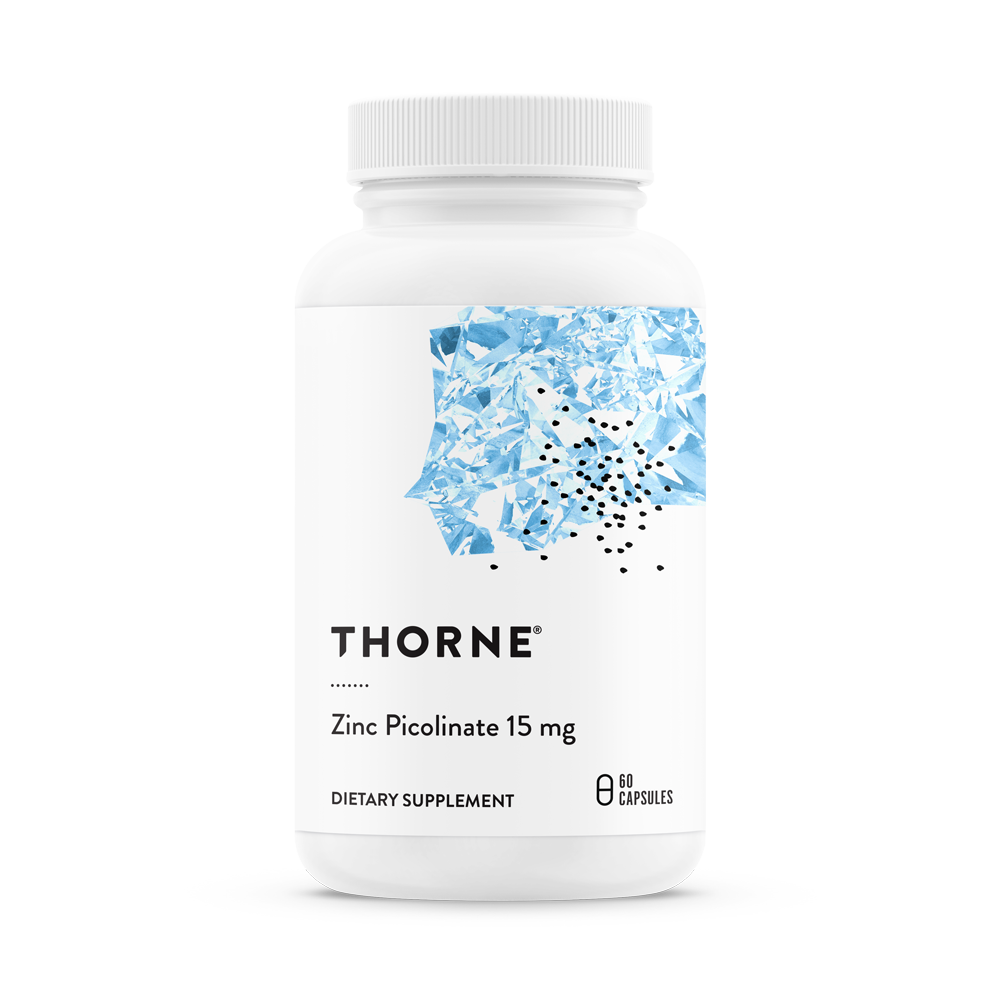 Thorne Zinc Picolinate – front view