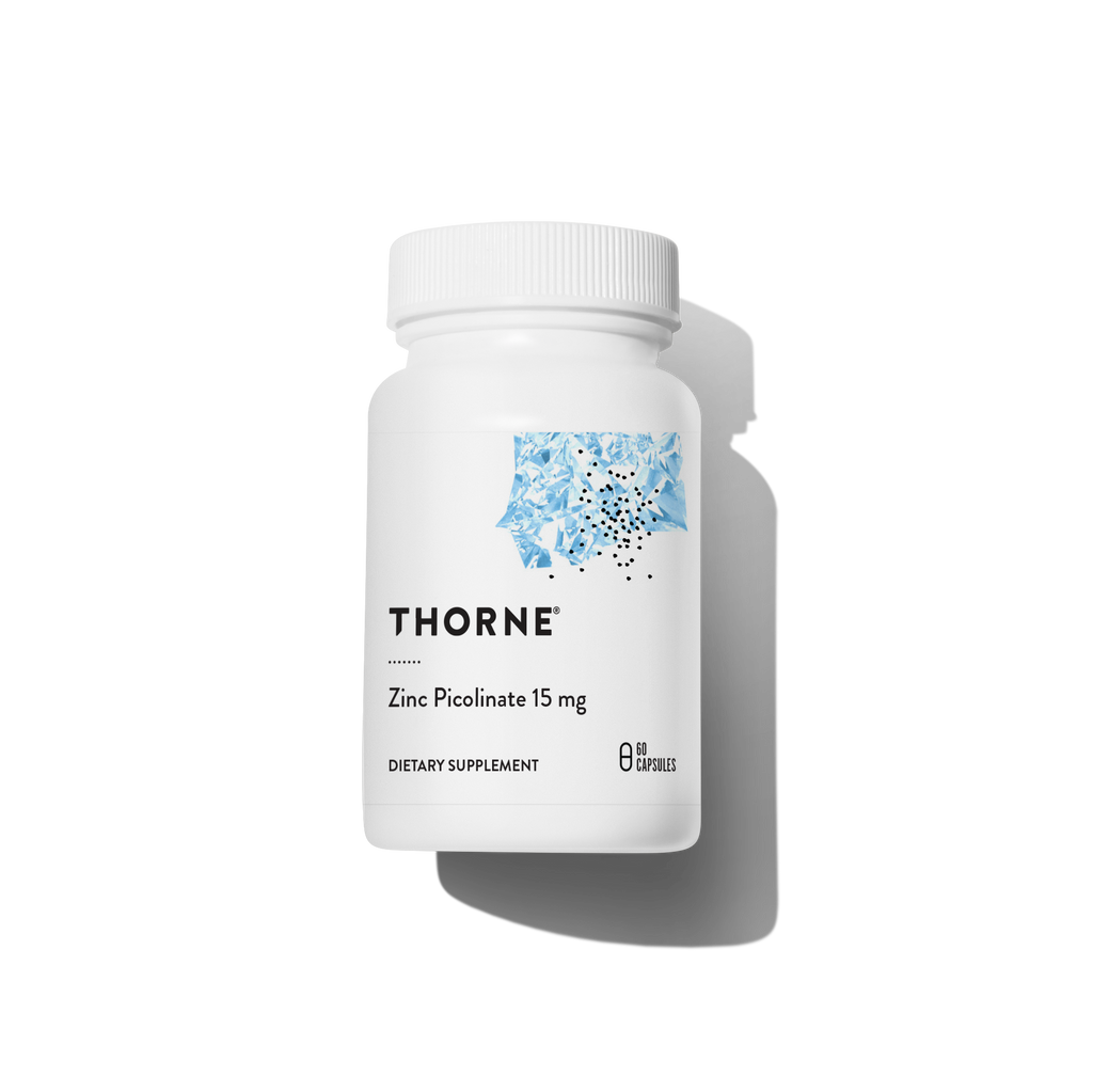 Thorne Zinc Picolinate – flatlay view