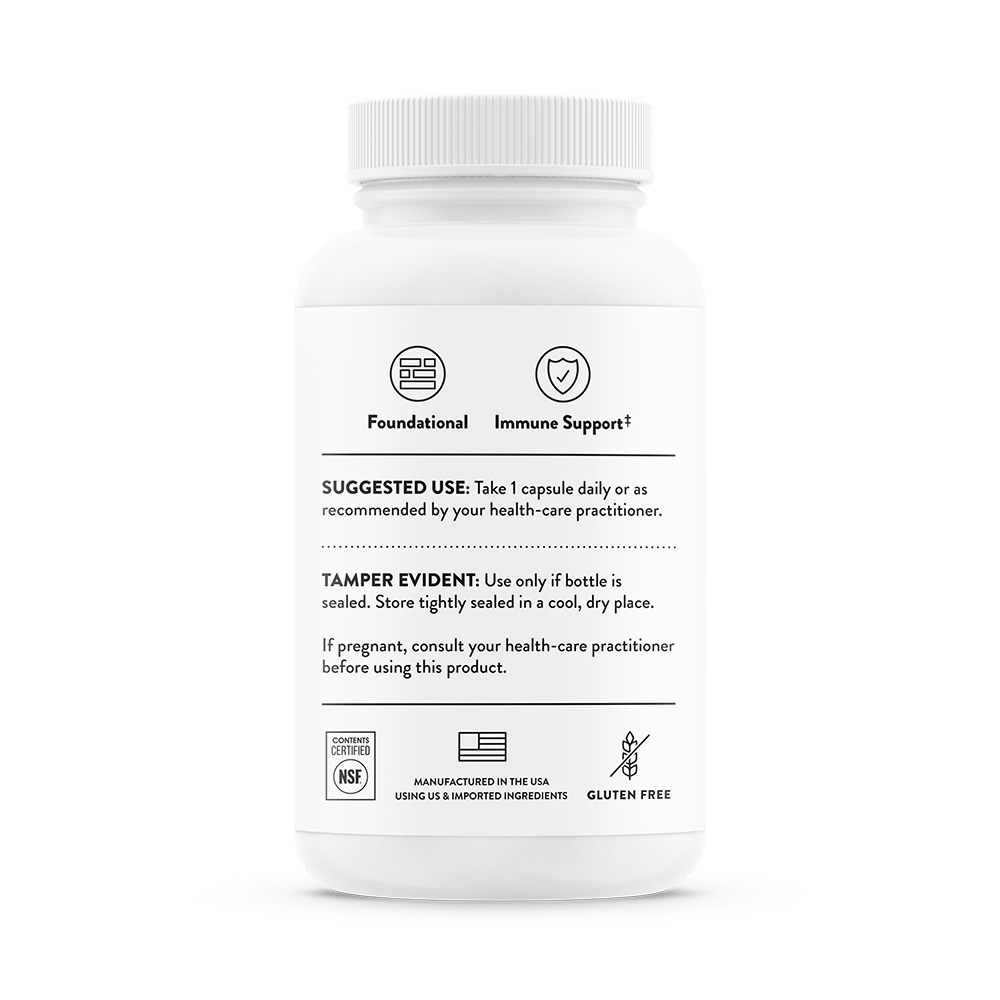 Thorne Zinc Picolinate – side view