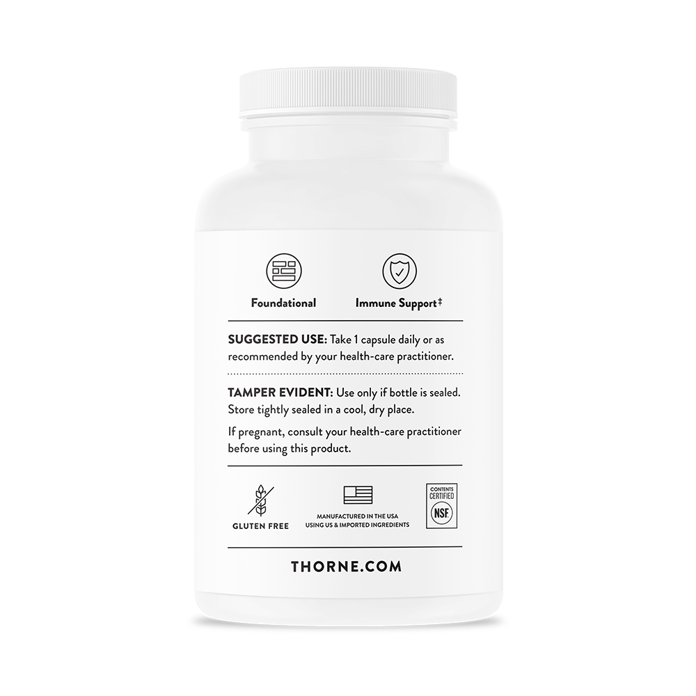 Thorne Zinc Picolinate – side view